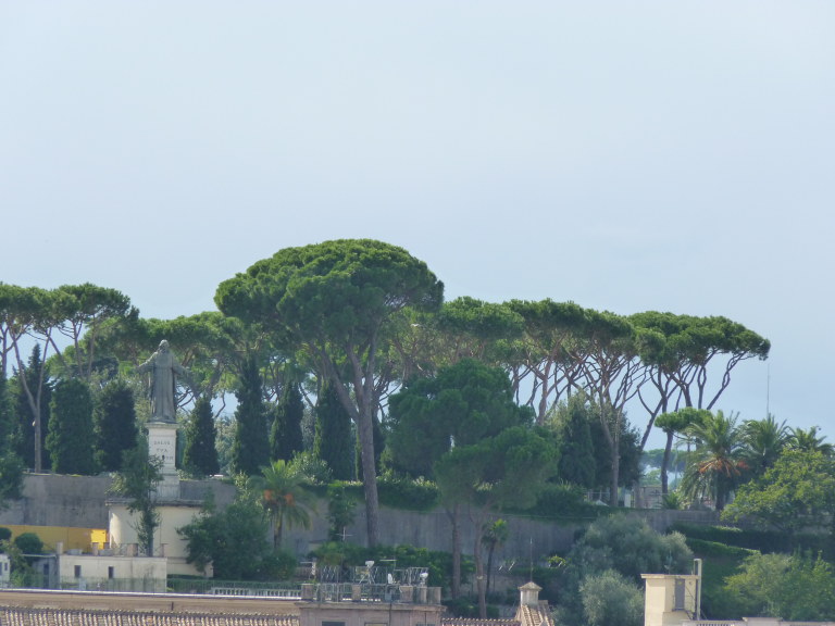 3033: View from Castel Sant'Angelo, Rome, Italy. 