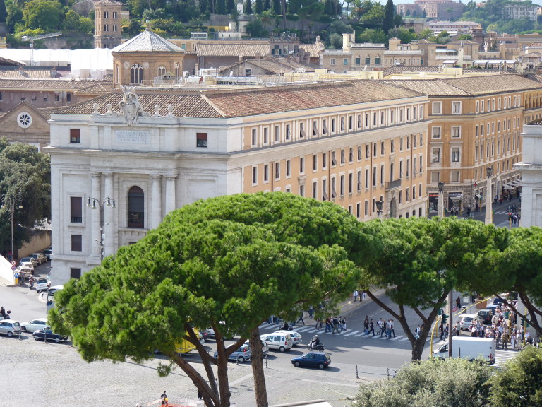 3034: View from Castel Sant'Angelo, Rome, Italy. 