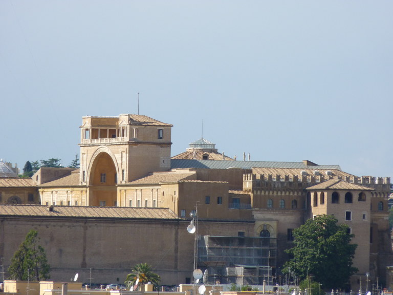 3035: View from Castel Sant'Angelo, Rome, Italy. 