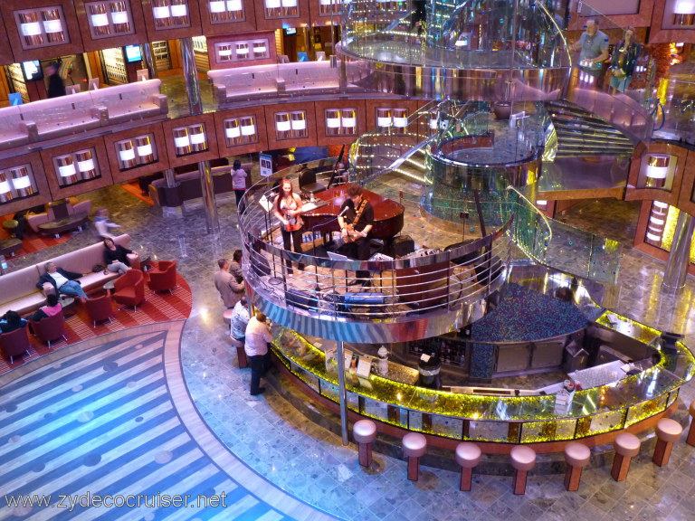 3333: Carnival Dream, Mediterranean Cruise, Civitavecchia, Lobby Bar