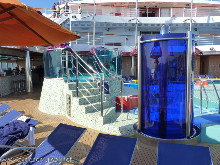 3218: Carnival Dream, Mediterranean Cruise, Civitavecchia, Sunset Pool area