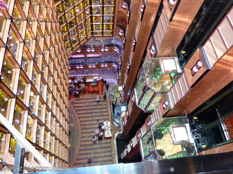 3244: Carnival Dream, Mediterranean Cruise, Civitavecchia, Atrium