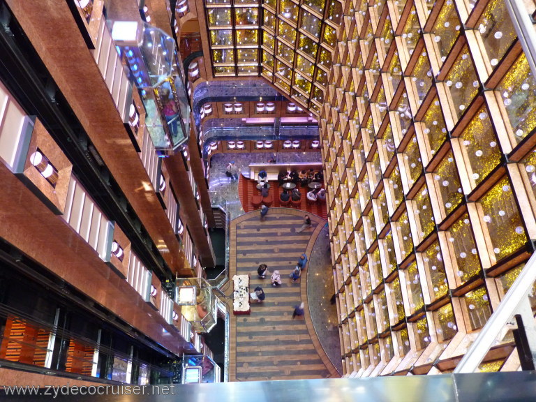 3248: Carnival Dream, Mediterranean Cruise, Civitavecchia, Atrium