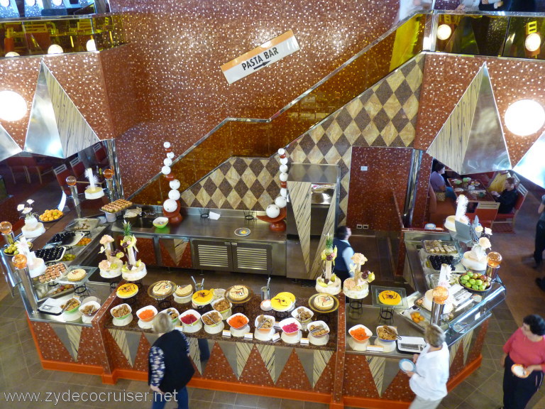 3262: Carnival Dream, Mediterranean Cruise, Civitavecchia, Lido Desserts