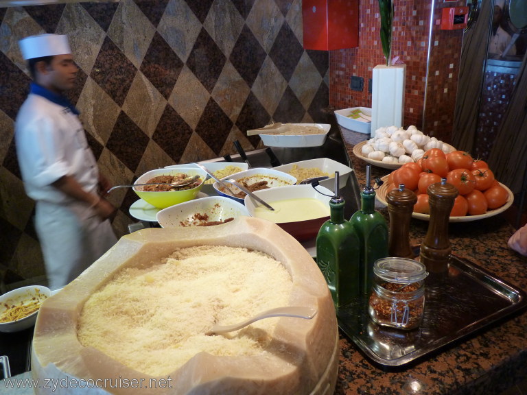 Carnival Dream Pasta Bar - Chef at work