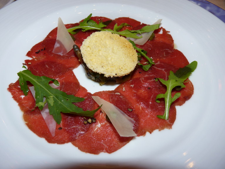 Carnival Dream - Beef Carpaccio