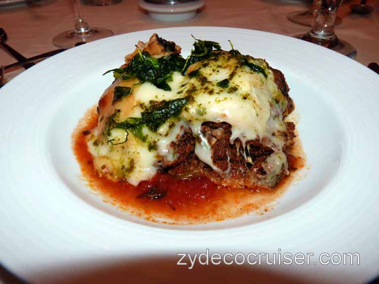 Carnival Dream - Lasagna Bolognese (Starter)