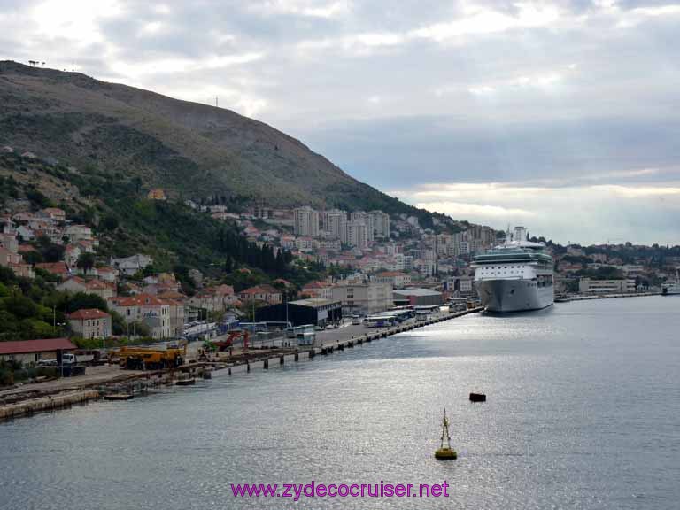 4701: Carnival Dream approaching Dubrovnik, Croatia