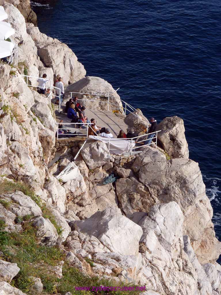 4884: Carnival Dream - Dubrovnik, Croatia -  Walking the Wall - Cafe Buza