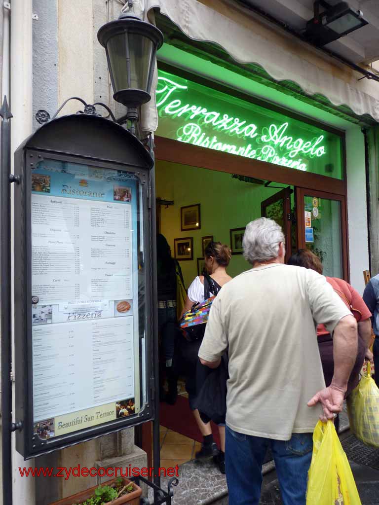 5443: Carnival Dream - Messina - Taormina - Lunch - Terrazza Angelo - 