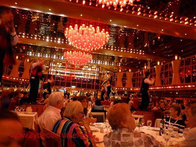 5558: Carnival Dream - Scarlett Dining Room - Dancers