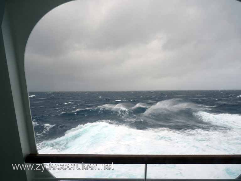 5570: Carnival Dream - View from Cove Balcony Cabin