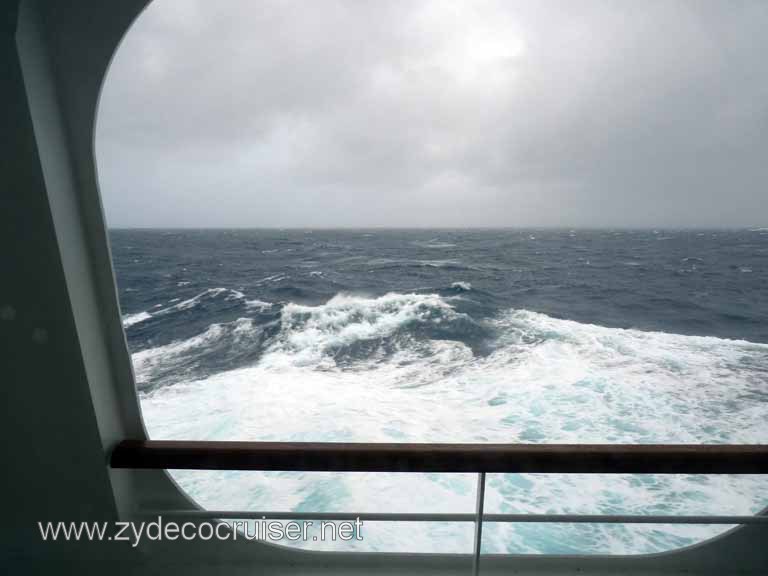 5574: Carnival Dream - View from Cove Balcony Cabin