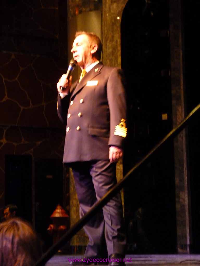 5665: Carnival Dream - Past Guest Party - Captain Carlo Queirolo