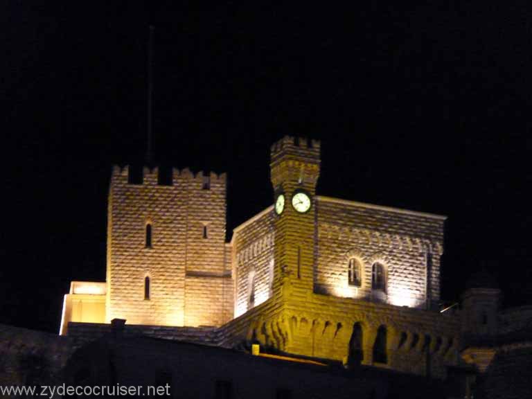 5851: Carnival Dream, Monte Carlo, Monaco - Palais Princier at night 