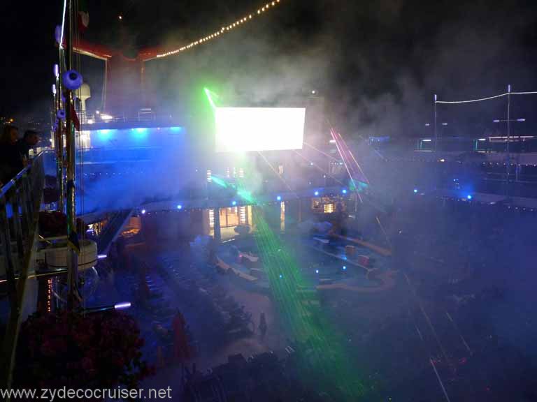 6281: Carnival Dream, Monte Carlo, Monaco - Laser Show