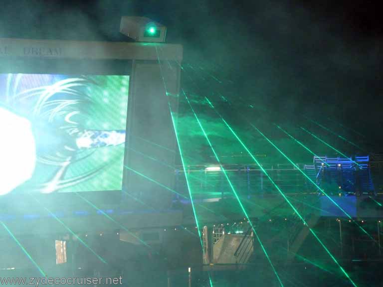 6287: Carnival Dream, Monte Carlo, Monaco - Laser Show