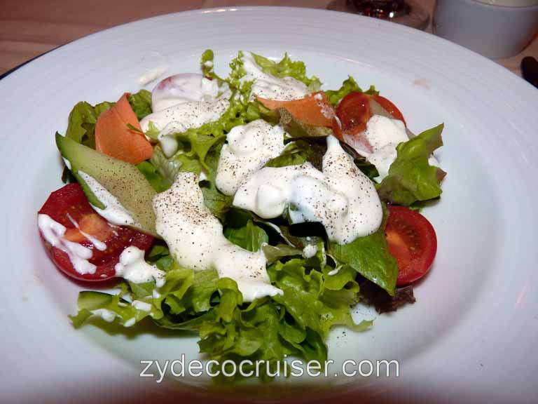 6321: Carnival Dream, Monte Carlo, Monaco - California Spring Mix with Cherry Tomatoes - with blue cheese!