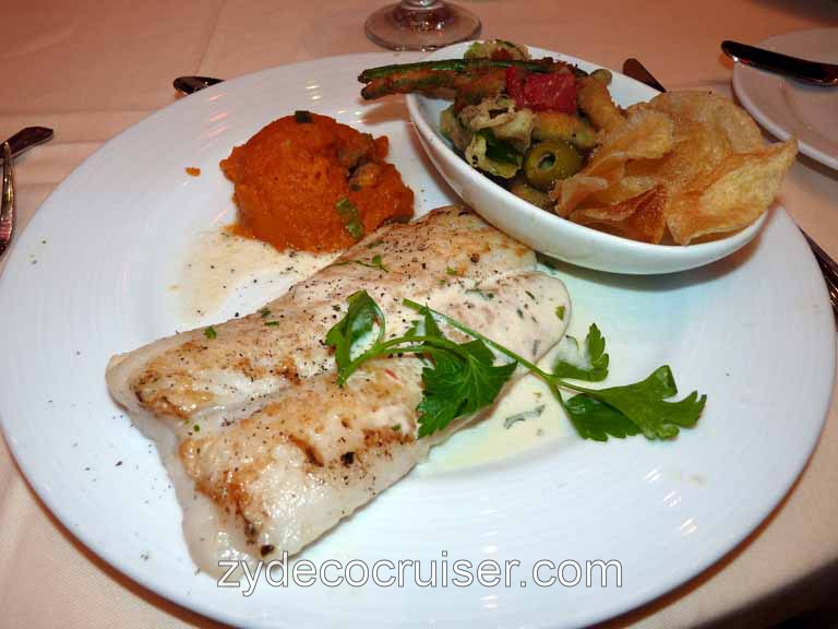 Carnival Dream - Pan Fried Filet of Red Snapper