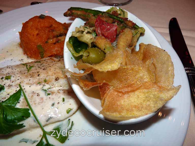 Carnival Dream - Pan Fried Filet of Red Snapper