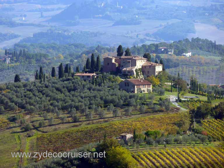 6381: Carnival Dream, Livorno - Beautiful Tuscany - San Gimignano