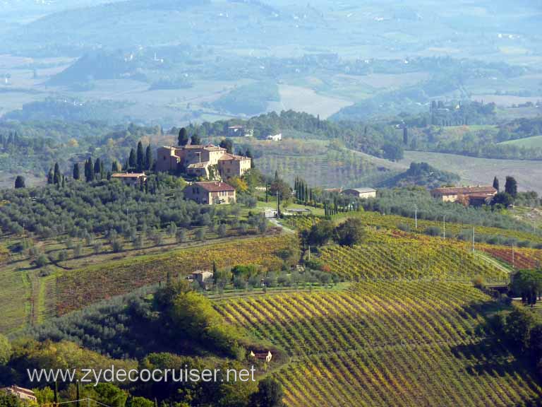 6386: Carnival Dream, Livorno - Beautiful Tuscany - San Gimignano