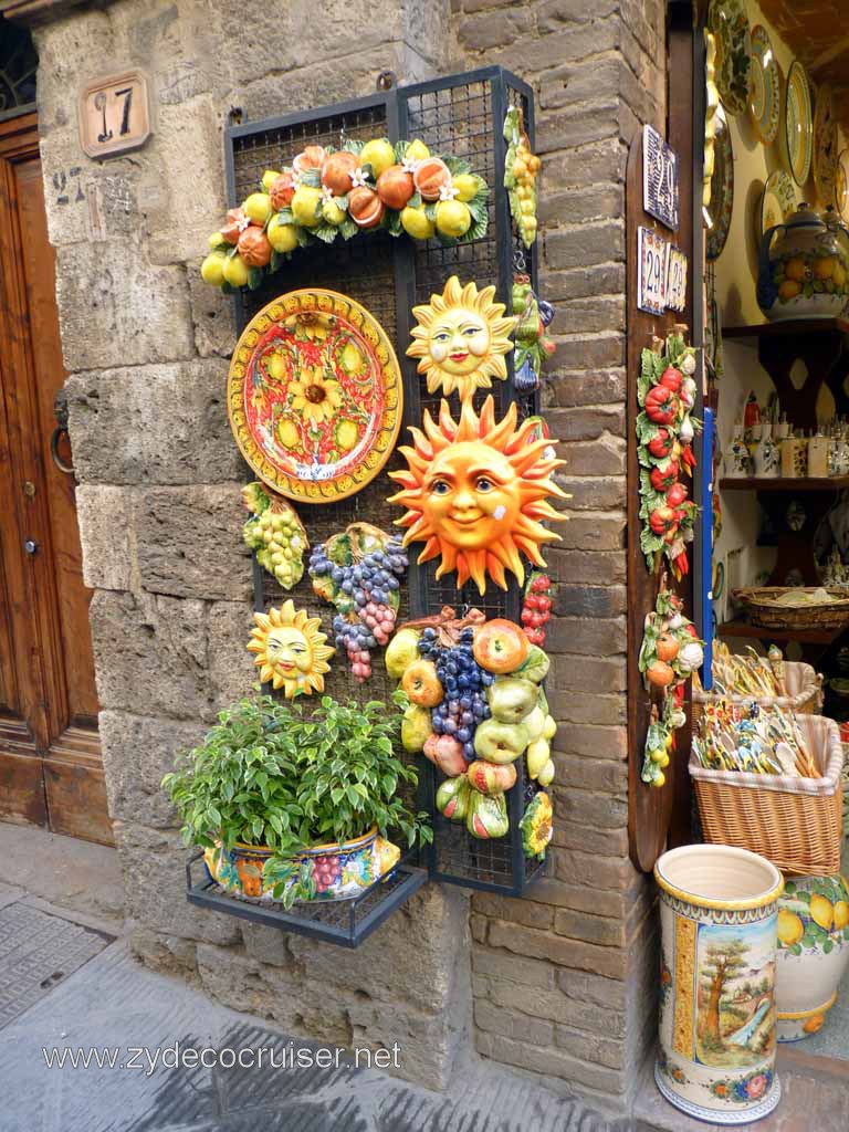 6416: Carnival Dream, Livorno - Beautiful Tuscany - San Gimignano