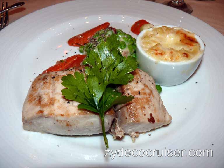 0004: Carnival Dream - Broiled filet of Mahi Mahi (no snapper tonight)