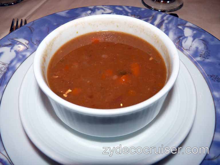 Carnival Dream - Italian Style, Tomato and Borlotti Bean Soup