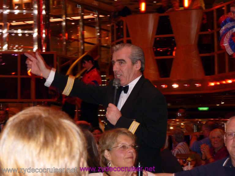 Carnival Dream - Ken Byrne - the singing maitre d'