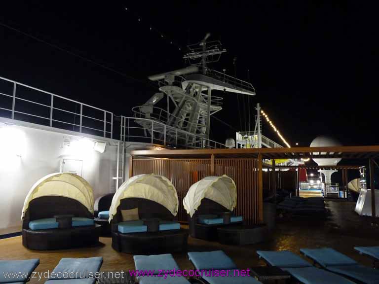 0450: Carnival Dream, Transatlantic Cruise, Barcelona - Carnival Dream at Night, Serenity