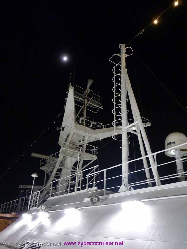 0452: Carnival Dream, Transatlantic Cruise, Barcelona - Carnival Dream at Night, 