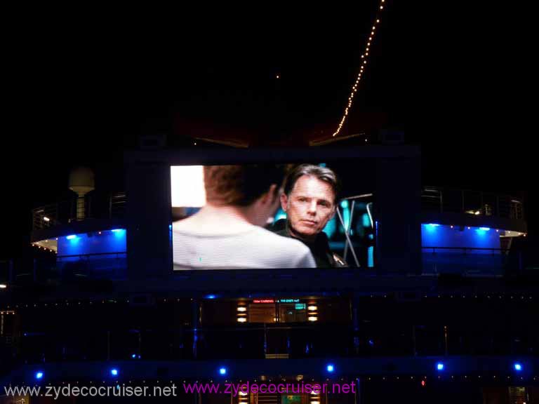 0471: Carnival Dream, Transatlantic Cruise, Barcelona - Carnival Dream at Night, Lido