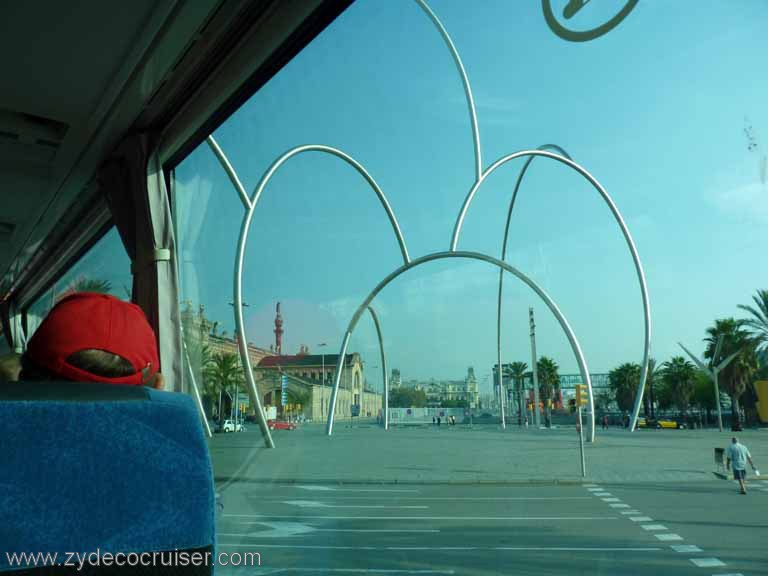 0131: Carnival Dream, Barcelona - Barcelona on the way Montserrat 