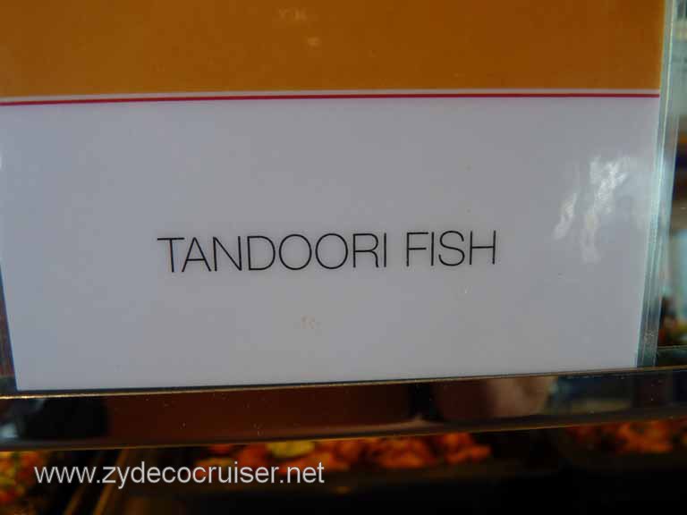 0781: Carnival Dream, Transatlantic, Tandoor, Tandoori Fish