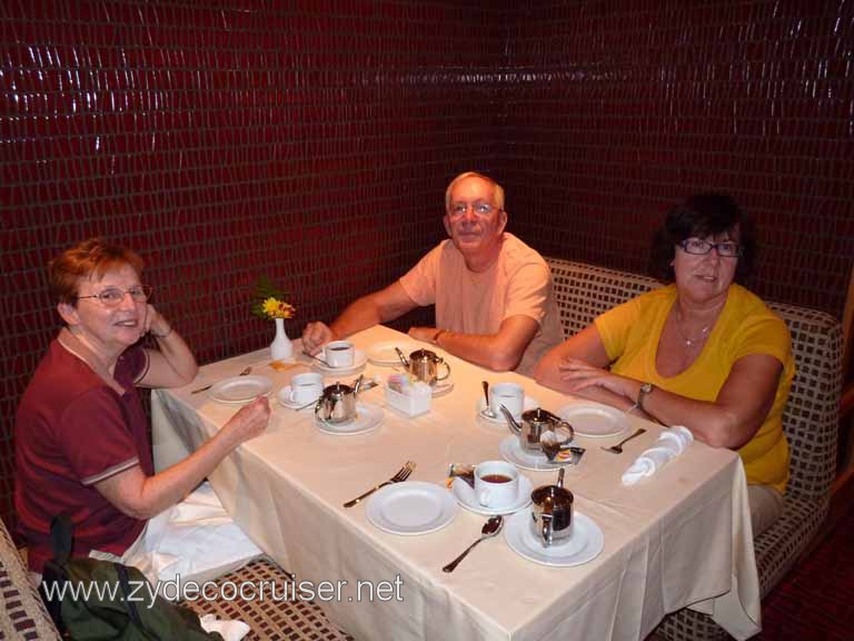 0829: Carnival Dream, Transatlantic, Tea Time