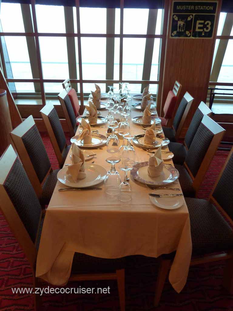 0857: Carnival Dream, Transatlantic, Table for Ten