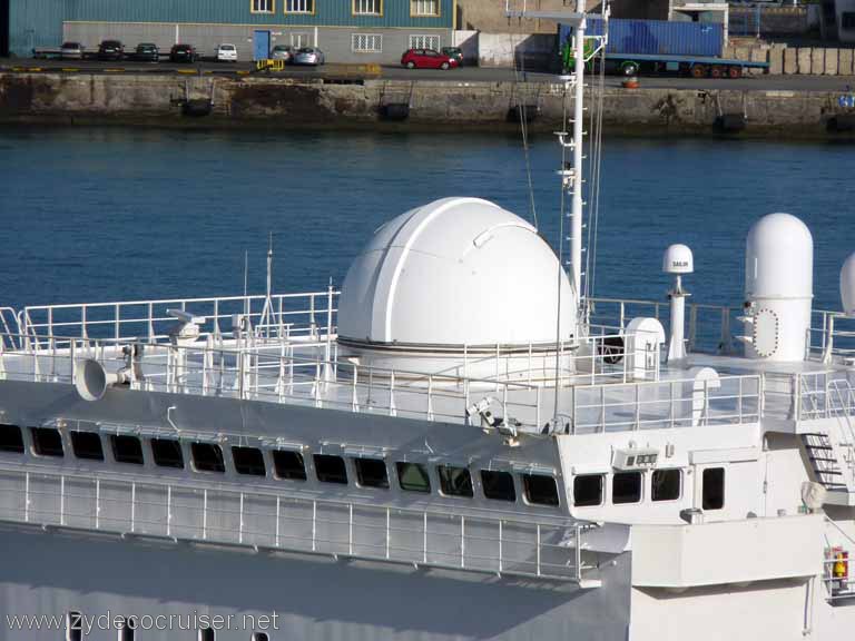 1684: Carnival Dream, Las Palmas, Canary Islands - A601 Monge French Missile Tracking Ship 2