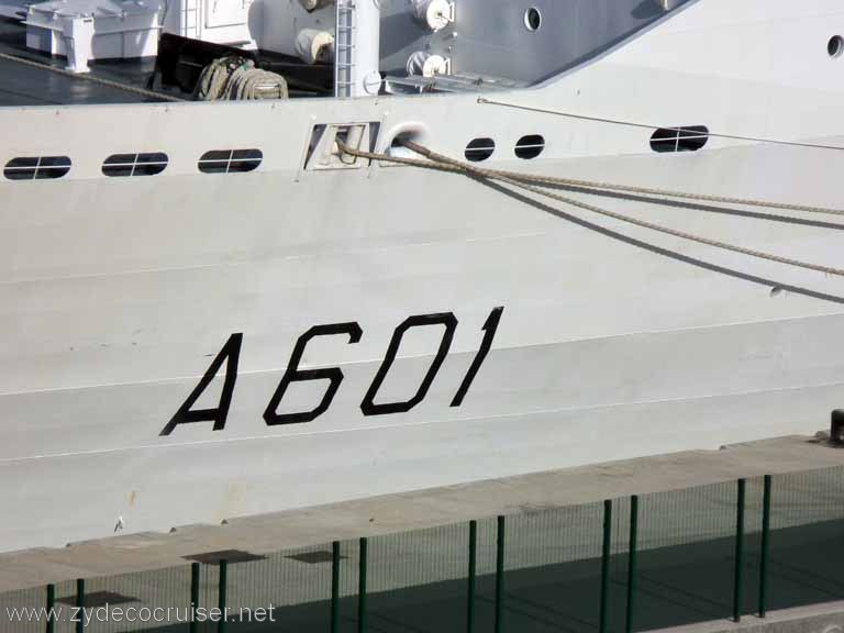 1685: Carnival Dream, Las Palmas, Canary Islands - A601 Monge French Missile Tracking Ship 3