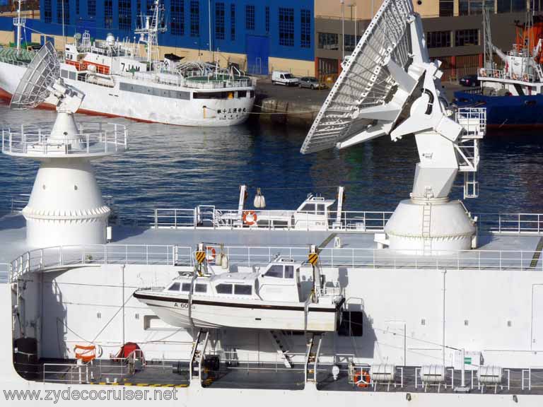 1696: Carnival Dream, Las Palmas, Canary Islands - A601 Monge French Missile Tracking Ship 13