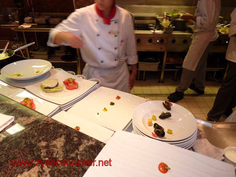 2059: Carnival Dream, Transatlantic Cruise, Chef's Art Supper Club Lunch, $10 Hamburger