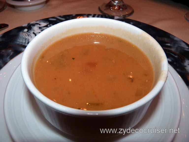 Carnival Dream - Mediterranean Seafood Chowder