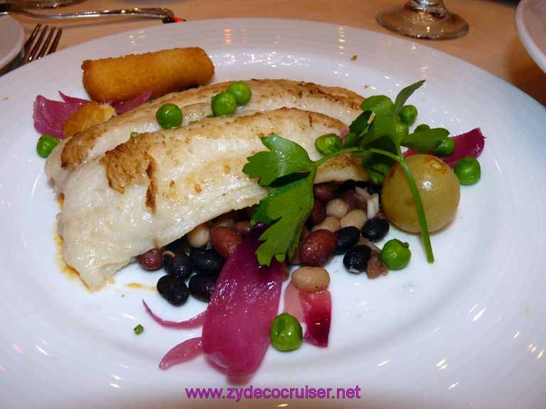 Carnival Dream - Seared Filet of Victorian Perch