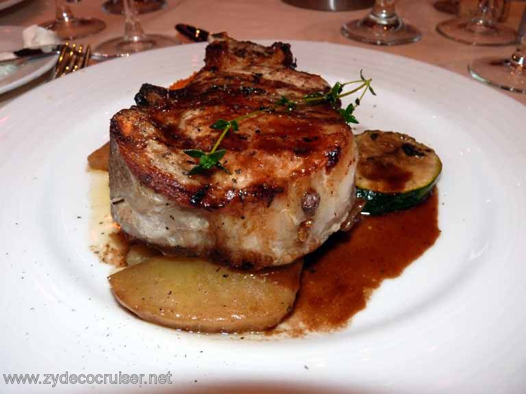 Carnival Dream - Grilled, Marinated Center Cut Pork Chop