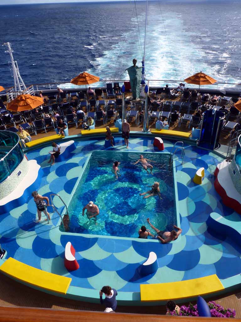 CarnivalDream Sunset Pool 2