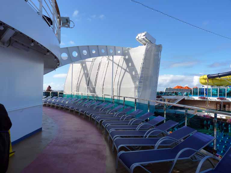 1832: Carnival Dream, Transatlantic Cruise, Back of Seaside Theater