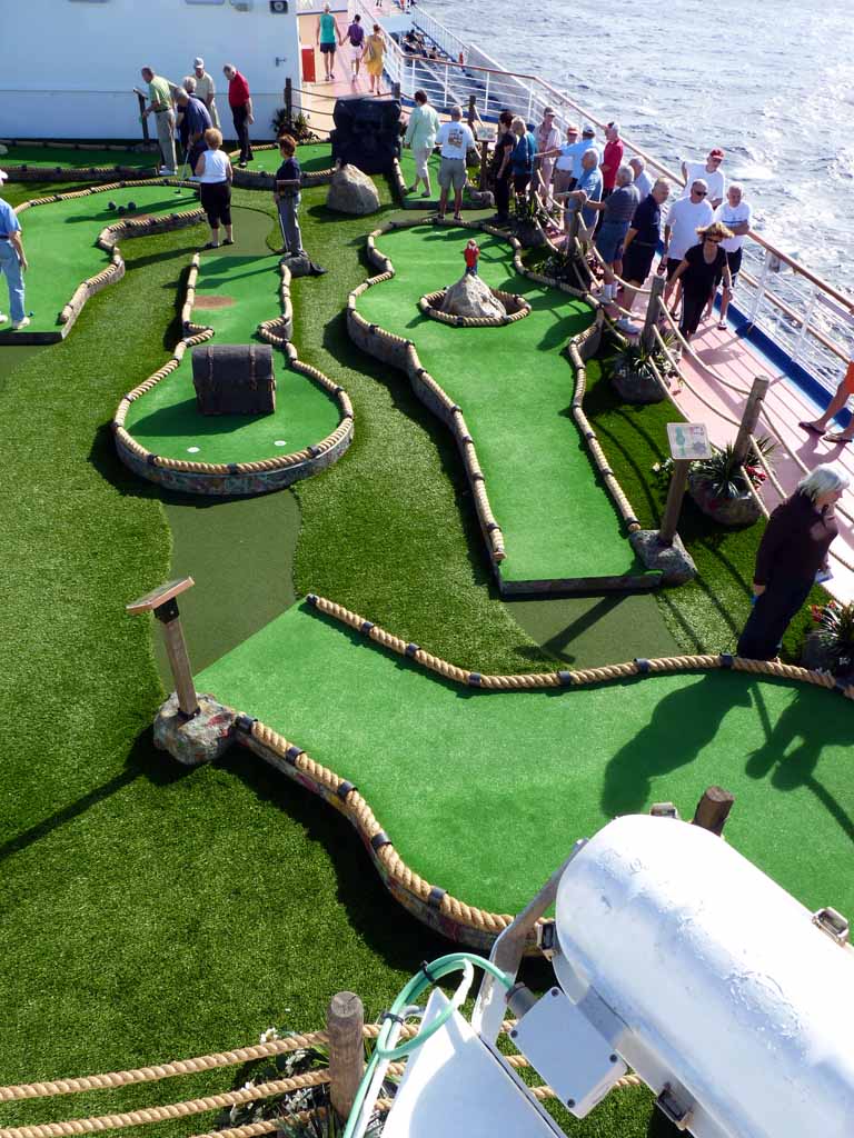 1837: Carnival Dream, Transatlantic Cruise, Mini Golf