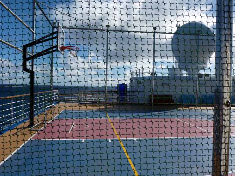 1848: Carnival Dream, Transatlantic Cruise, Dream Team Basketball Court