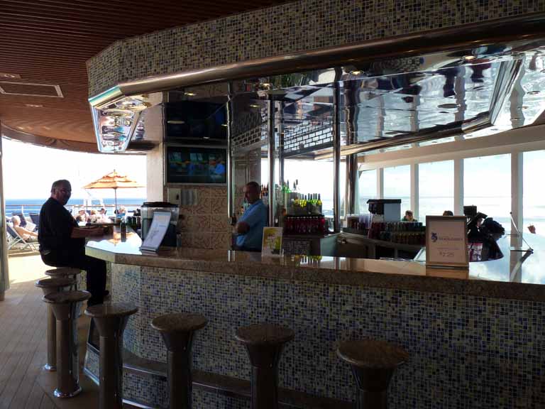 1863: Carnival Dream, Transatlantic Cruise, Sunset Bar