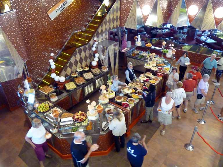 1867: Carnival Dream, Transatlantic Cruise, Dessert Station